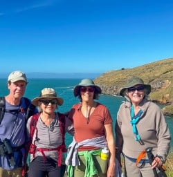 happy guests on Godley Track RM23FEb26