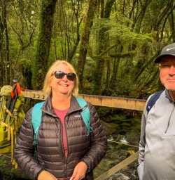Happy guests on the Milford Track