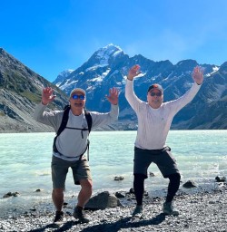 hike Aoraki Mount Cook National Park 10FEB25