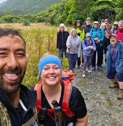 hiking in Paparoa National Park 060125 2