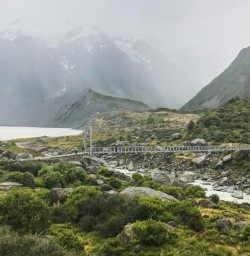 Hooker Valley Track, Canterbury New Zealand