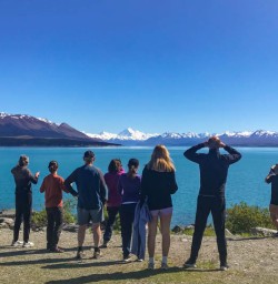 Incredible lake views at Tekapo