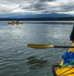 Kayaking the Okarito Lagoon, West Coast New Zealand