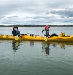 Kayaking the Okarito Lagoon, West Coast New Zealand
