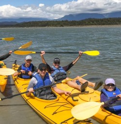 Kayaking the Okarito Lagoon, West Coast New Zealand