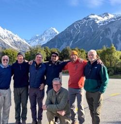 male group Mt Cook National Park PS10NOV26