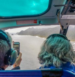 Helicopter Tour at Milford Sound, Fiordland National Park, Southland New Zealand