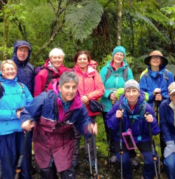 milford track hiking group