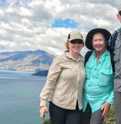 Guests at Mou Waho Island, Lake Wanaka Otago New Zealand