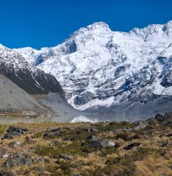 mountain views Hooker valley track Mt Cook National Park PS27OCT26