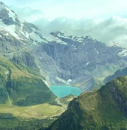 mountain views from bushplane into Siberia Valley RP02FEb26