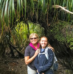 Mum and Daughter at Paparoa National Park, West Coast New Zealand