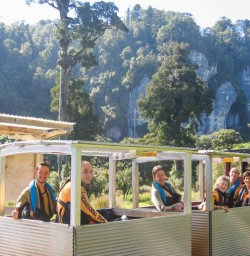 Nile River Train at West Coast, New Zealand