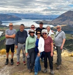 our guests hike Rocky Mountain Track in Wanaka RM23MAR26