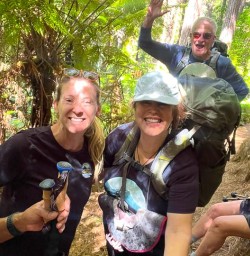 our guests hiking the Nydia Track KC16FEB26