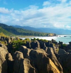 pancake rocks new zealand