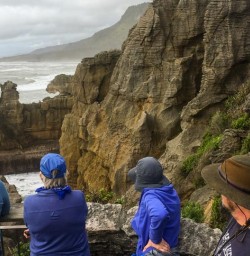 Punakaiki Pancake Rocks and Blowholes, West Coast New Zealand
