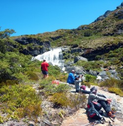 routeburn falls view