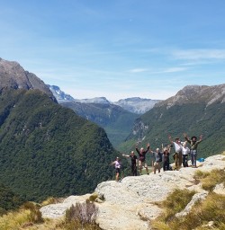 view of routeburn flats