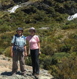 Routeburn Track Falls, Otago New Zealand
