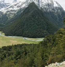Routeburn Track Valley, Otago New Zealand
