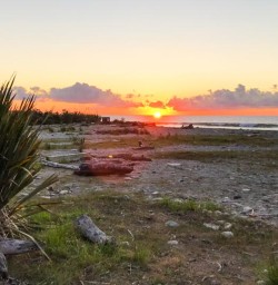 Sunset at Punakaiki, West Coast New Zealand