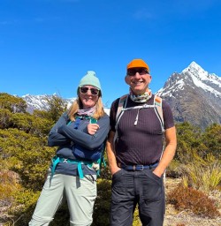 two guests on routeburn track KC24NOV25