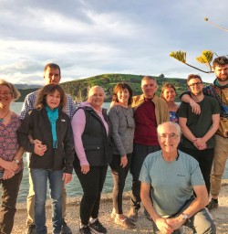 Warm happy guests at Akaroa