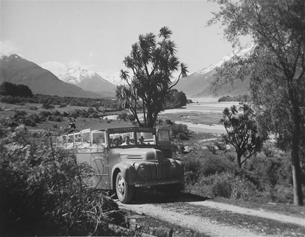Routeburn Track Bus 1950s