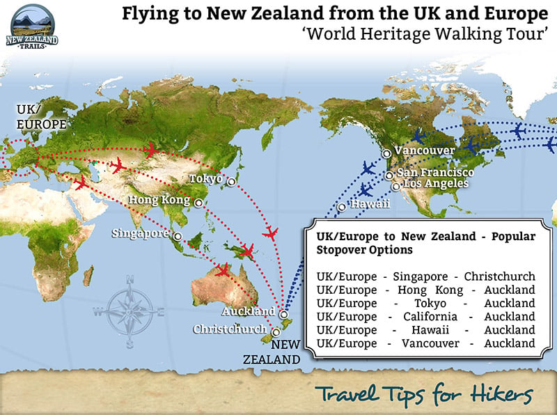flights from uk to nz
